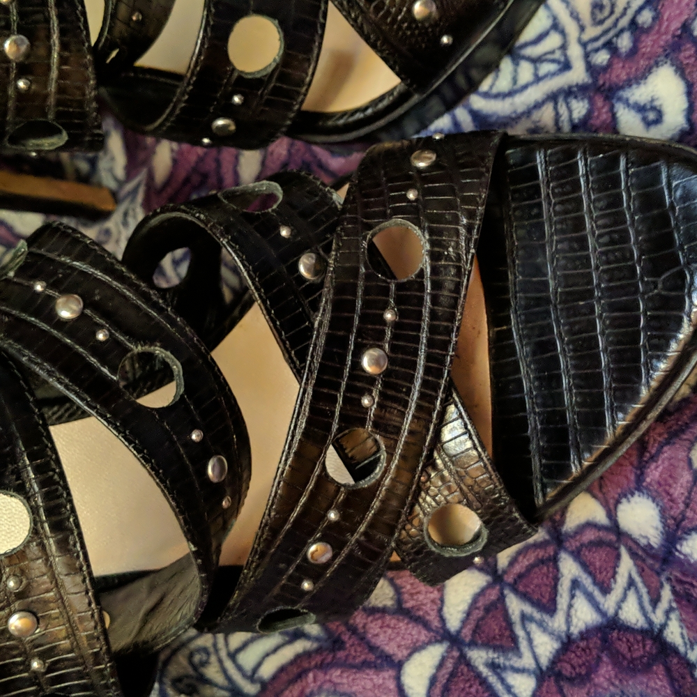 🕷️ Authentic Christian Dior leather heels🕷️ - Picture 4 of 8